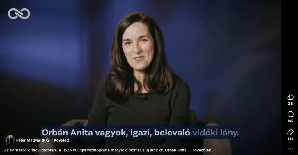 Bemutatta a külügyi szakértőjét a Tisza Párt