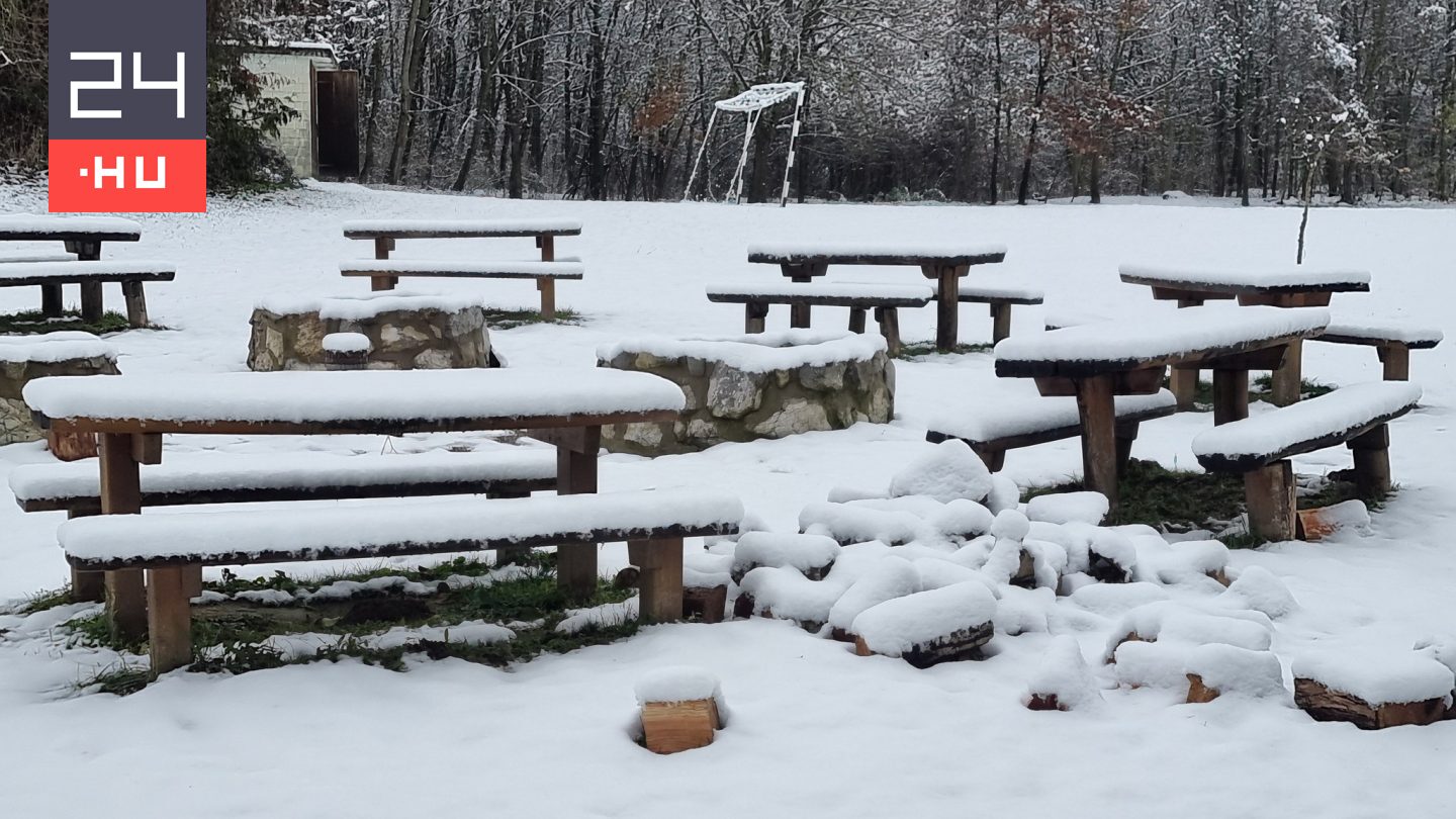 Megérkezett a havazás délnyugatra, este jön a folytatás