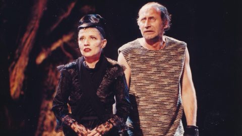 Kútvölgyi Erzsébet és Reviczky Gábor A Dzsungel könyve című előadásban.