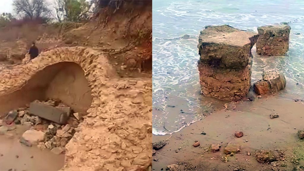 Az ókori Neapolis vélt maradványai.