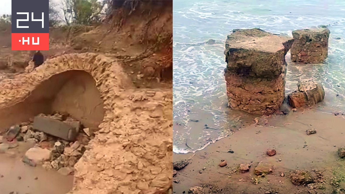 Elveszett várost tárhatott fel a vihar Tunézia partjainál