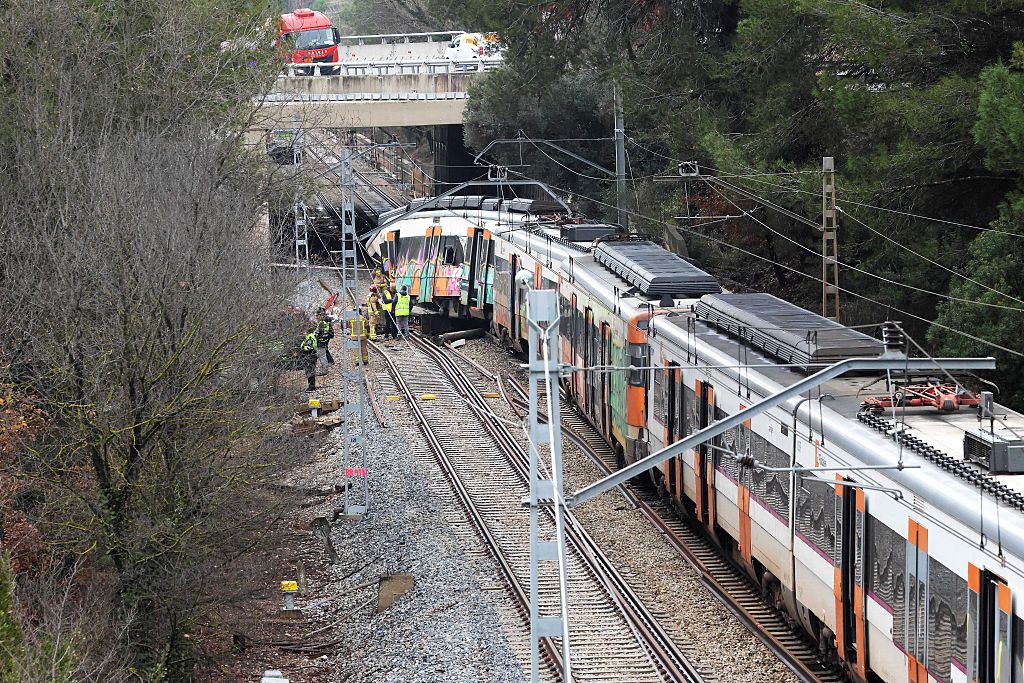 Újabb vonat balesetezett Spanyolországban – egy hét alatt már a negyedik 1 Spanyol vonatbaleset Barcelona közelében