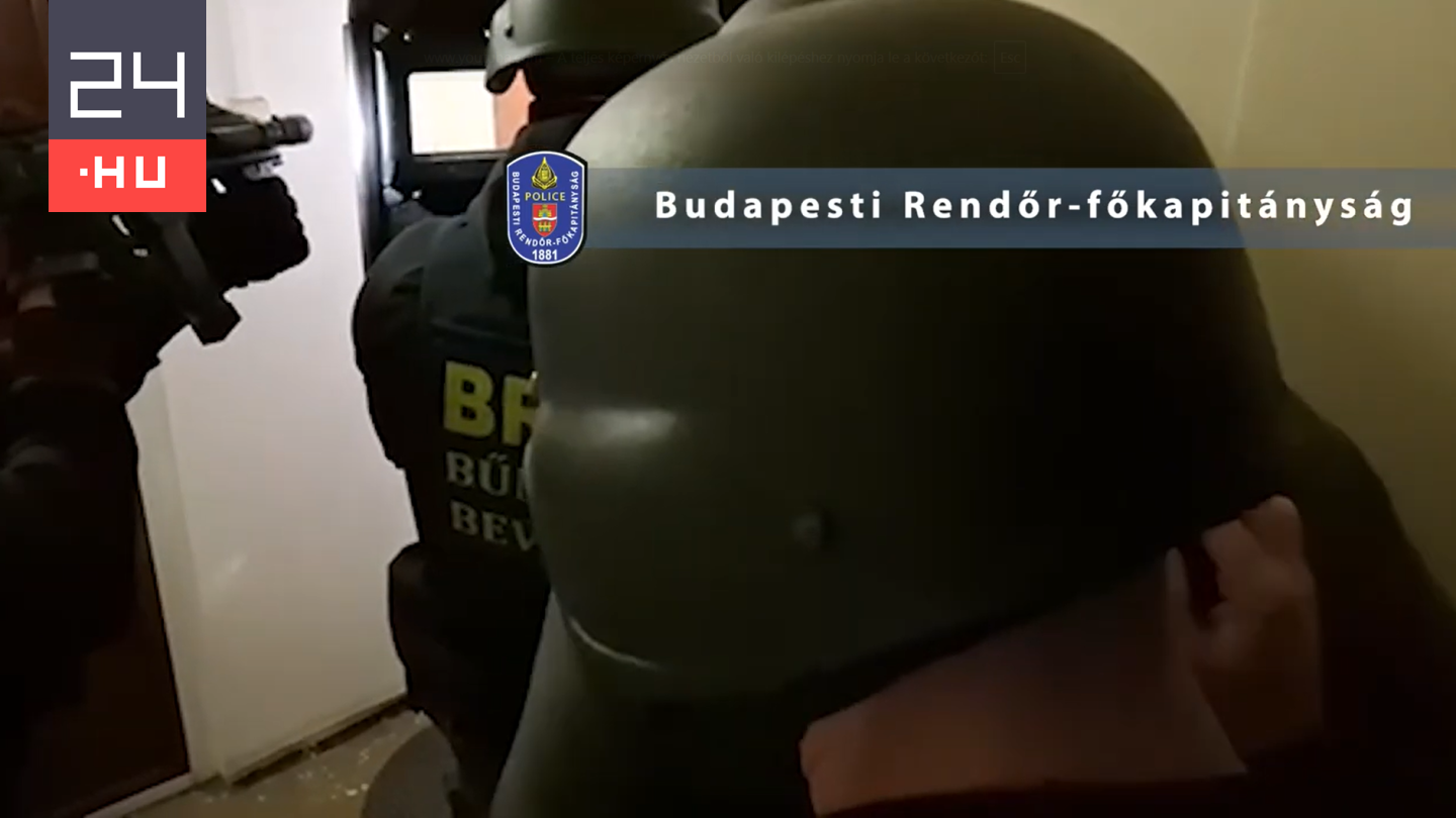 Videót közölt a rendőrség az angyalföldi gyilkos elfogásáról