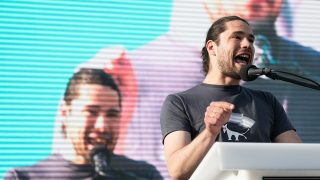 Nagy Dávid, az MKKP pártigazgatója.