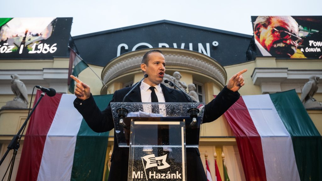 Toroczkai László szerint a Fidesz vagy a Tisza teljhatalma a magyarság végét hozná el