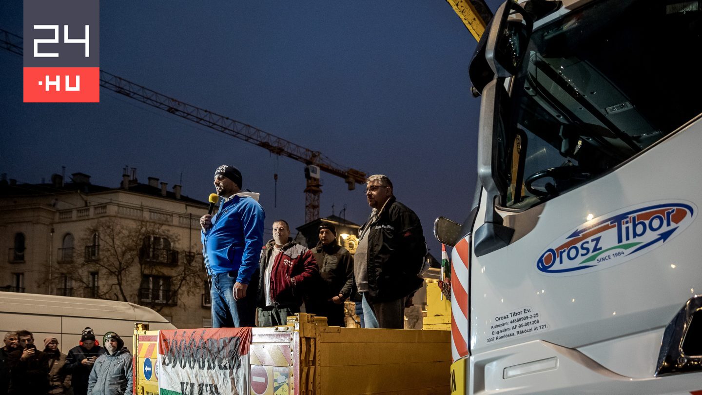 4200 kamion vett részt a decemberi tüntetésen a szervező szerint