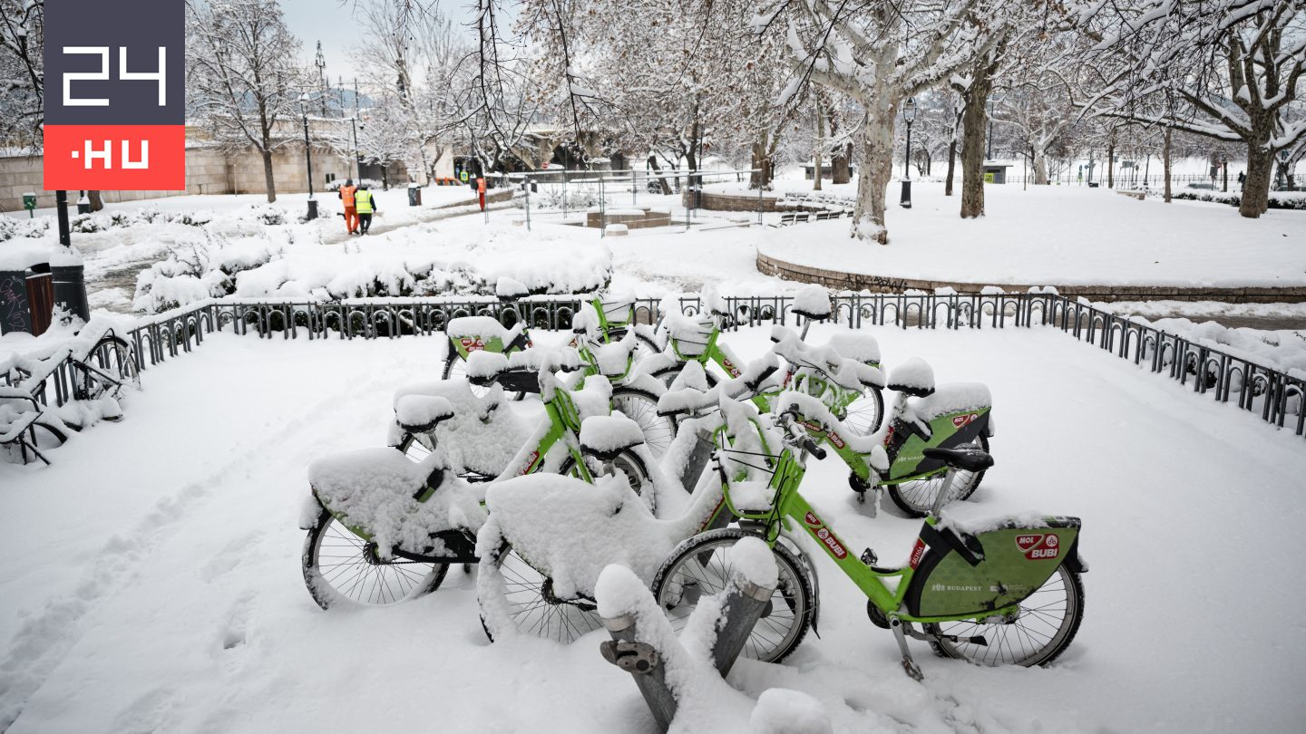 Érkezik az újabb havazás: térképen, hol, mennyi eshet