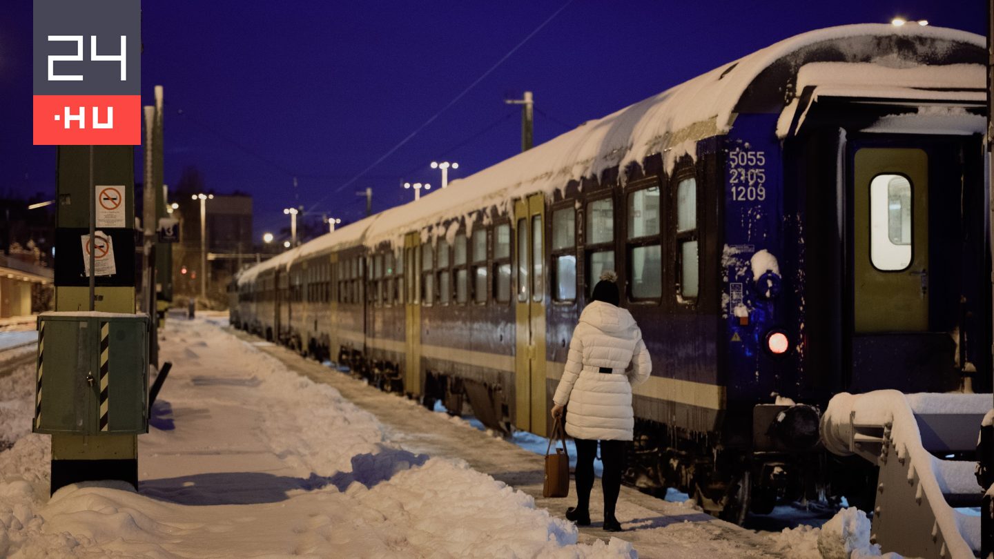 Fagy okozta síntörés miatt jelentős késések várhatók a győri vasútvonalon