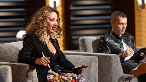 Tóth ildikó a Cápák között 9. évadában.