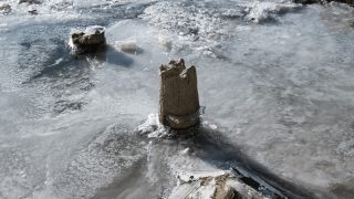 jégzajlás a Dunán