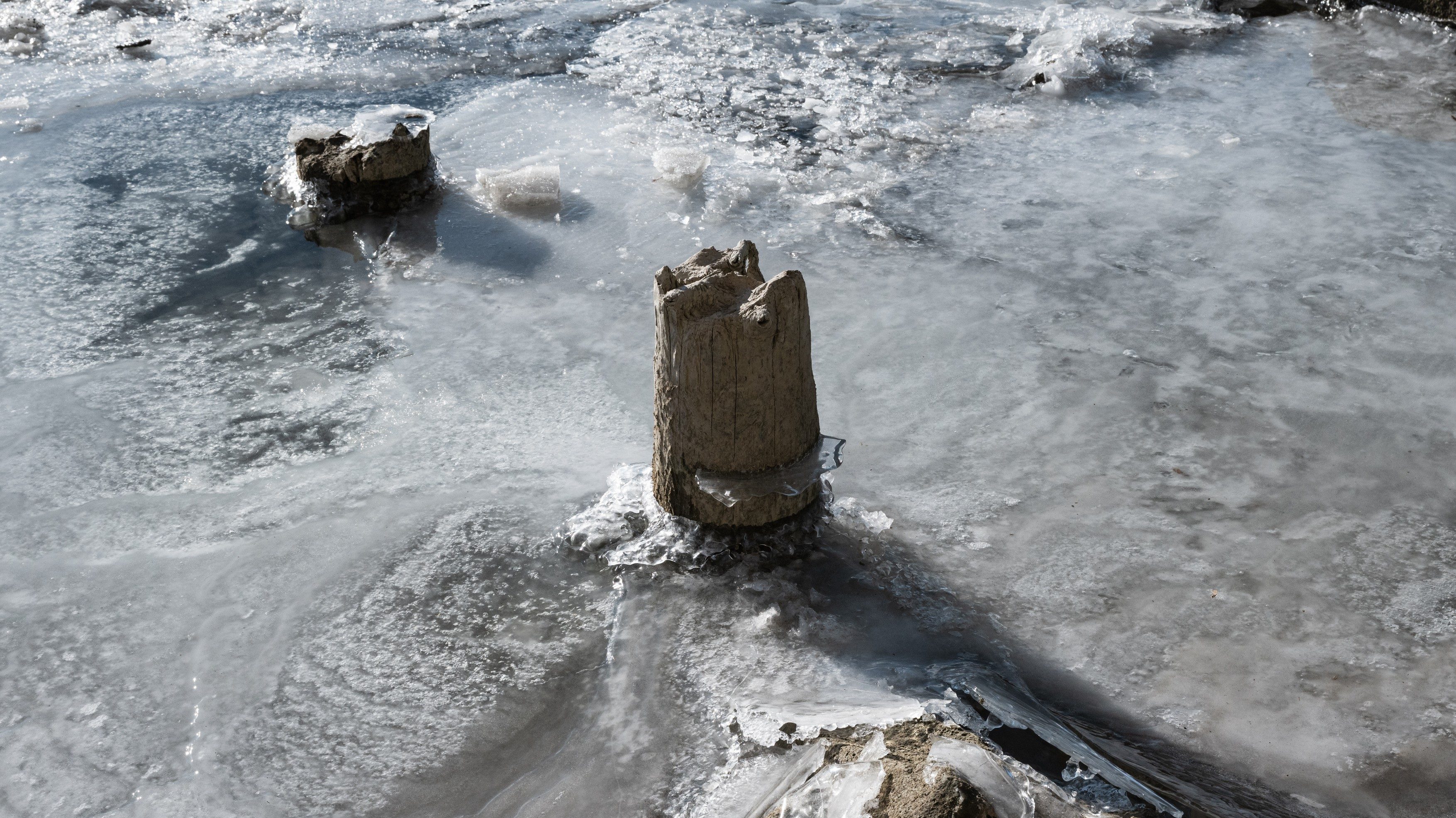 jégzajlás a Dunán