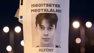 Egressy Mátyás eltűnt személy plakát