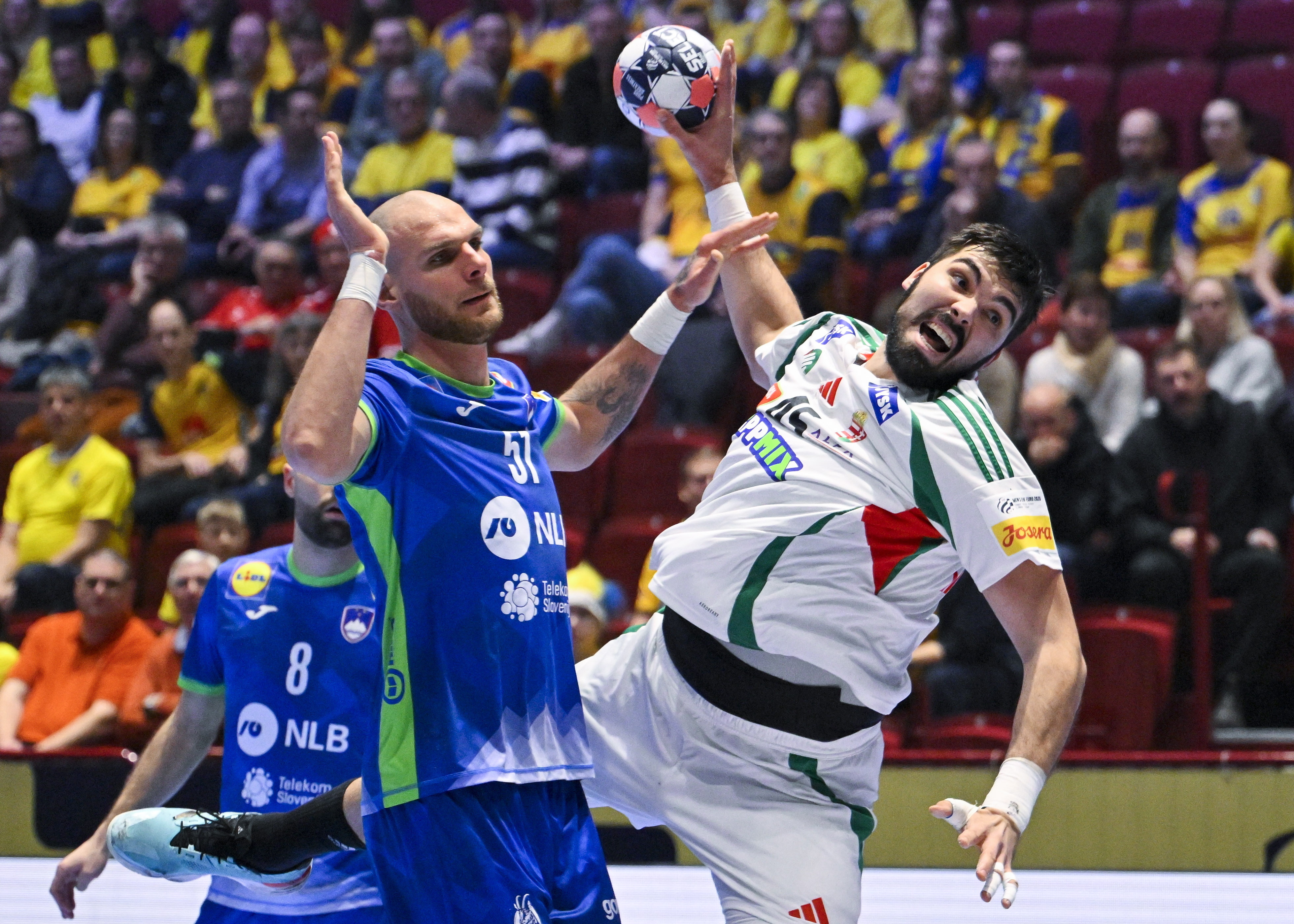 Rosta Miklós (j) és a szlovén Borut Mackovsek.