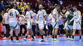 A magyar kézilabda-válogatott.