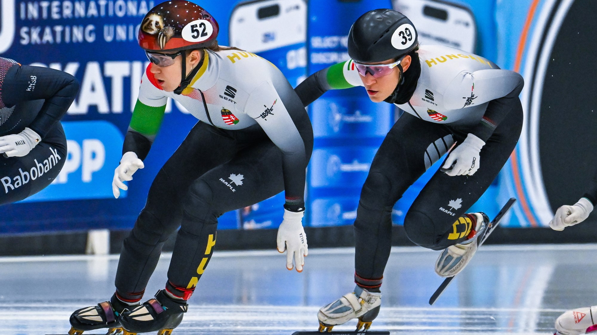 Rövidpályás gyorskorcsolya eb bronzérmes a női váltó