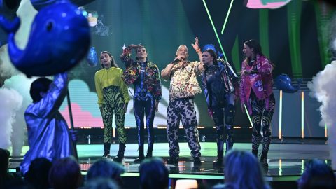 Bebe a Csináljuk a fesztivált! című műsor 5. évad negyedik válogató adásának felvételén 2025. szeptember 23-án.