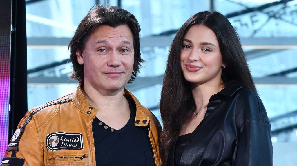 Kovács Áron és Gesztesi Panka a 2026-os A Nagy Duett sajtótájékoztatóján.