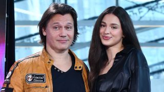 Kovács Áron és Gesztesi Panka a 2026-os A Nagy Duett sajtótájékoztatóján.