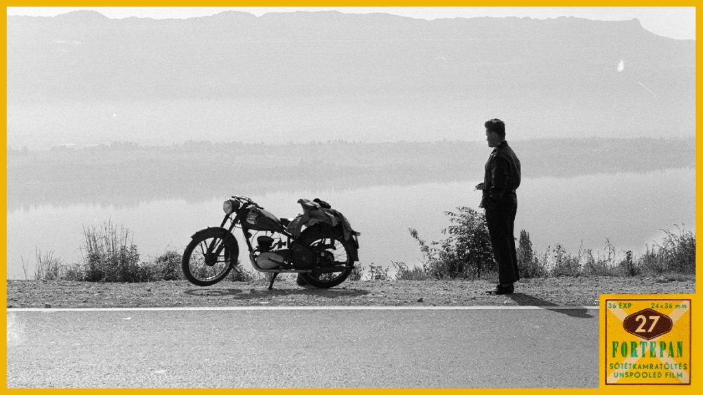 „Csak nyomkodtam a gépet” – egy ’56-os emigráns magyar építész derűs pillanatai motorozás közben