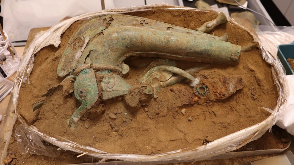 A Római Birodalom ellen harcoló kelták harci felszerelését találták meg