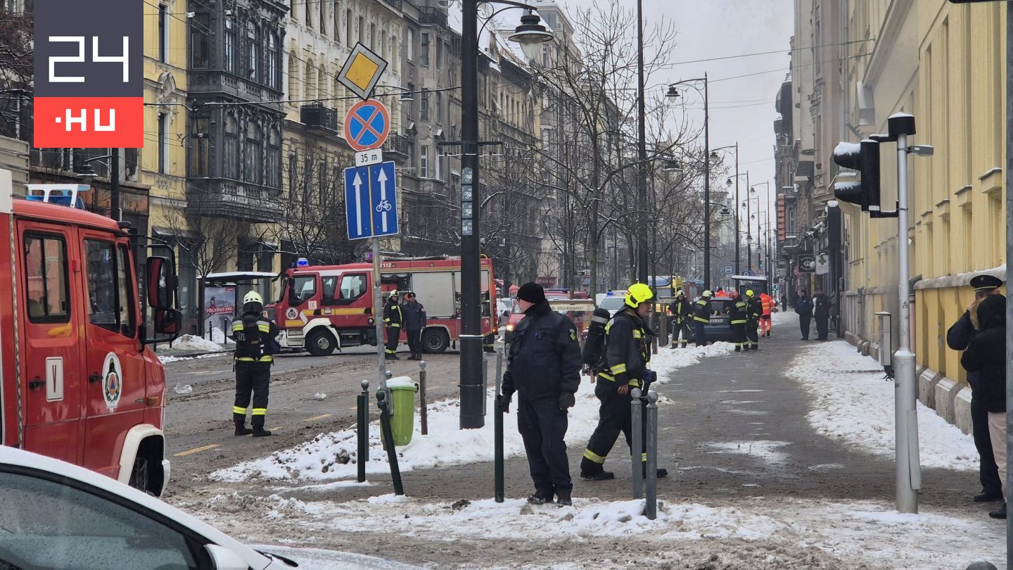 Tűz volt a Fazekas Mihály Gimnázium alagsorában, ezer ember hagyta el az épületet
