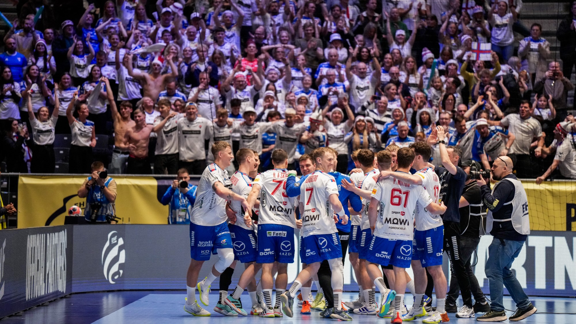 Kézilabda Eb Feröer szigetek döntetlen Svájc ellen