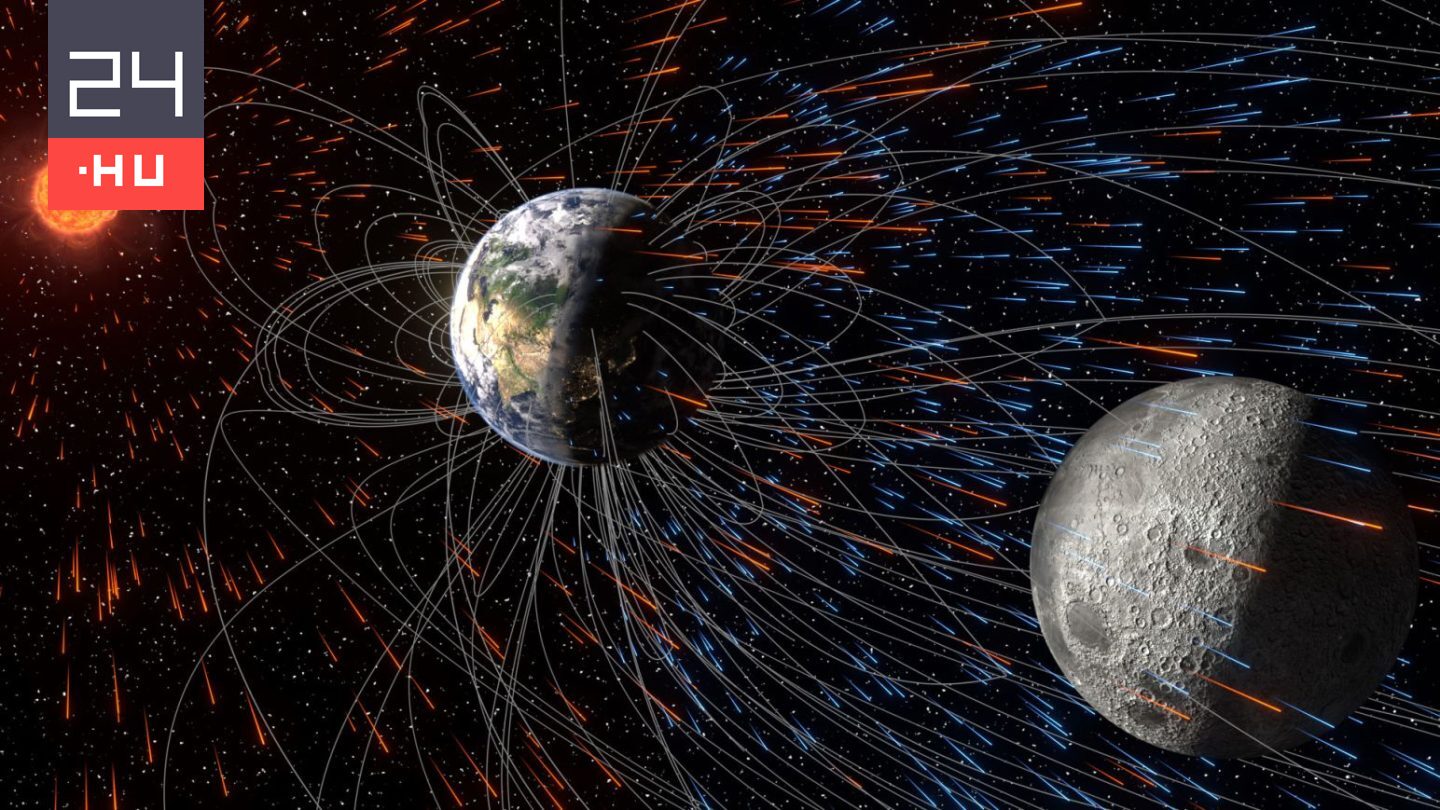 A csillagászok szerint molekulákat szívhat el a Földről a Hold