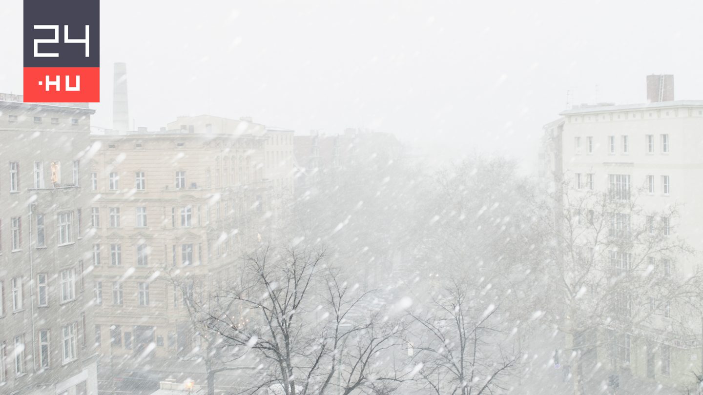 Újév után ismét havazás jön, ráadásul huzamosabb ideig