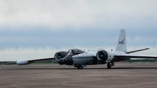 wb-57, nasa, repülőgép, lezuhant, videó, artemis-2