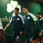 A Panathinaikosz játékosai.