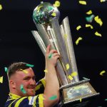 PDC dartsvilágbajnokság döntő Luke Littler nyert Gian van Veen ellen