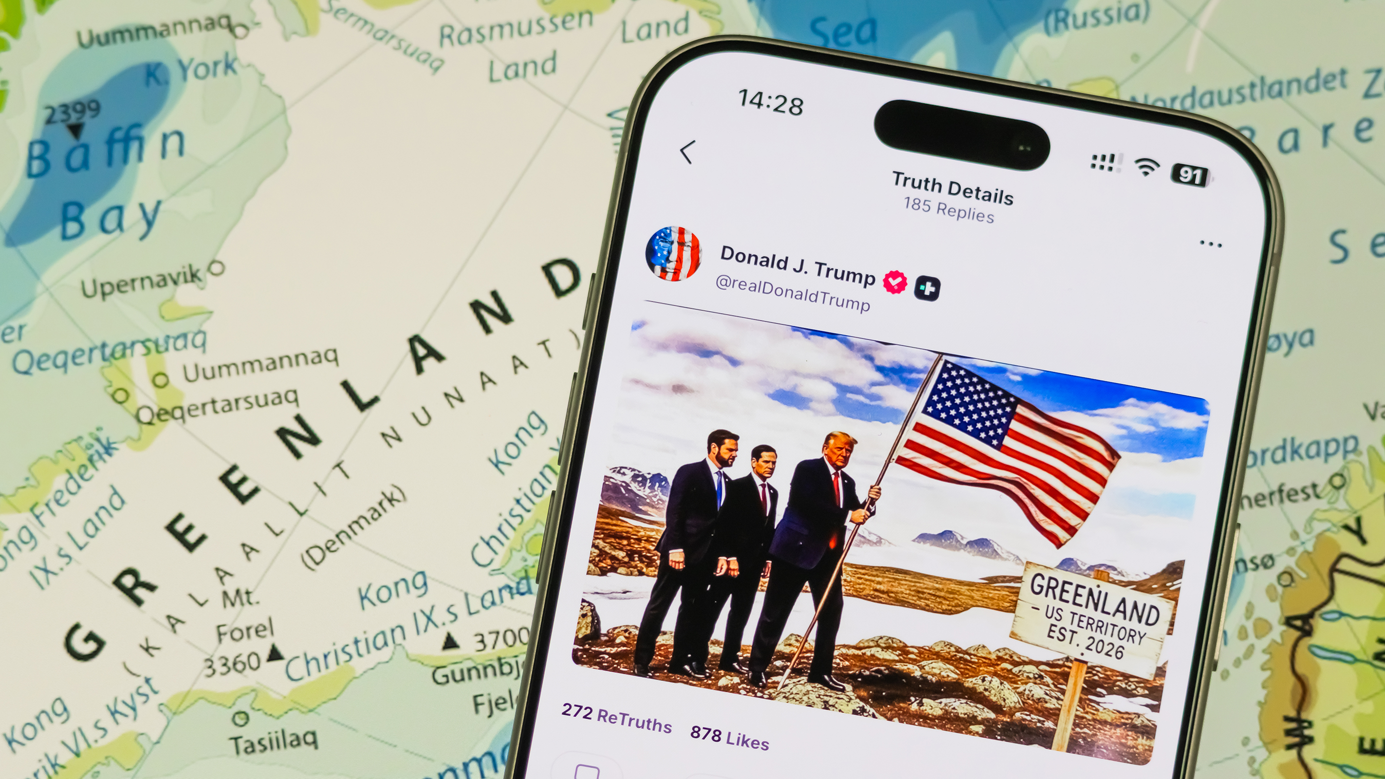 grönland, egyesült államok, dánia, fennhatóság, történelem, vörös erik, dánia-norvégia, hágai bíróság, második világháború