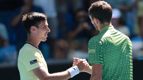 Marozsán Fábián és Danyiil Medvegyev.