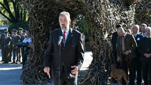 Habsburg Károly a 2021-es Vadászati Világkiállításon, Budapesten.