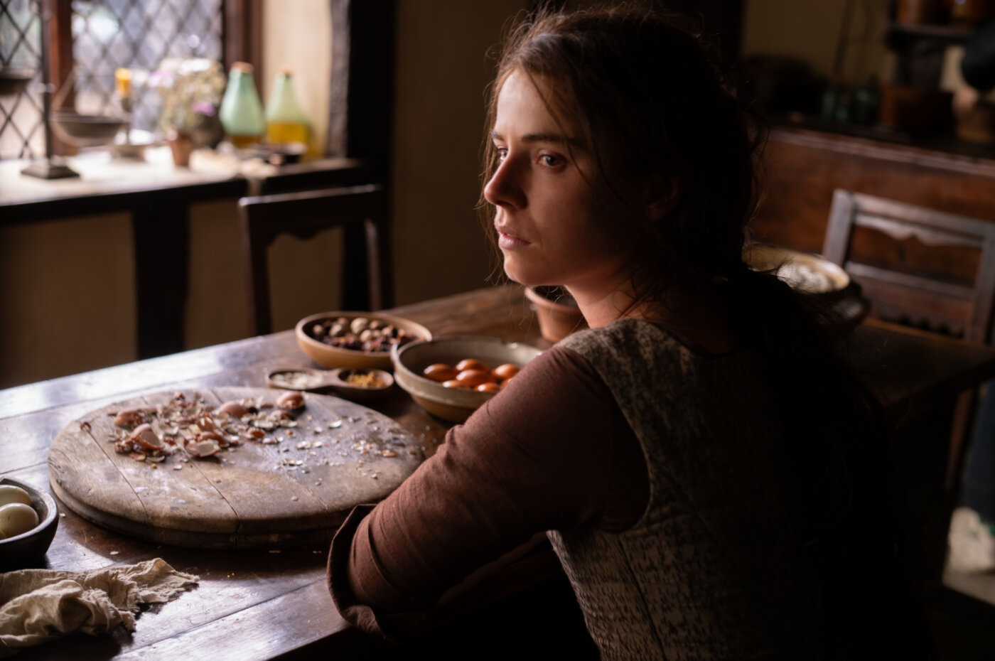 Jessie Buckley a Hamnet című filmben
