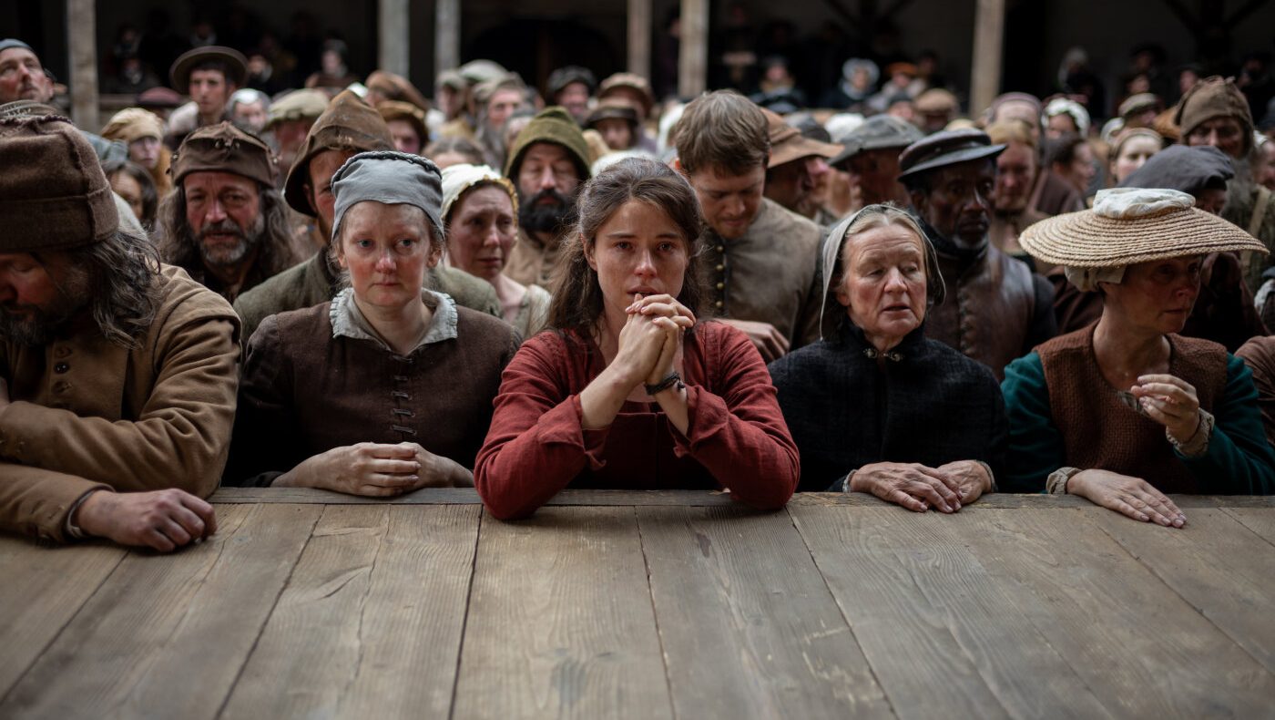 Jessie Buckley a Hamnet című filmben.