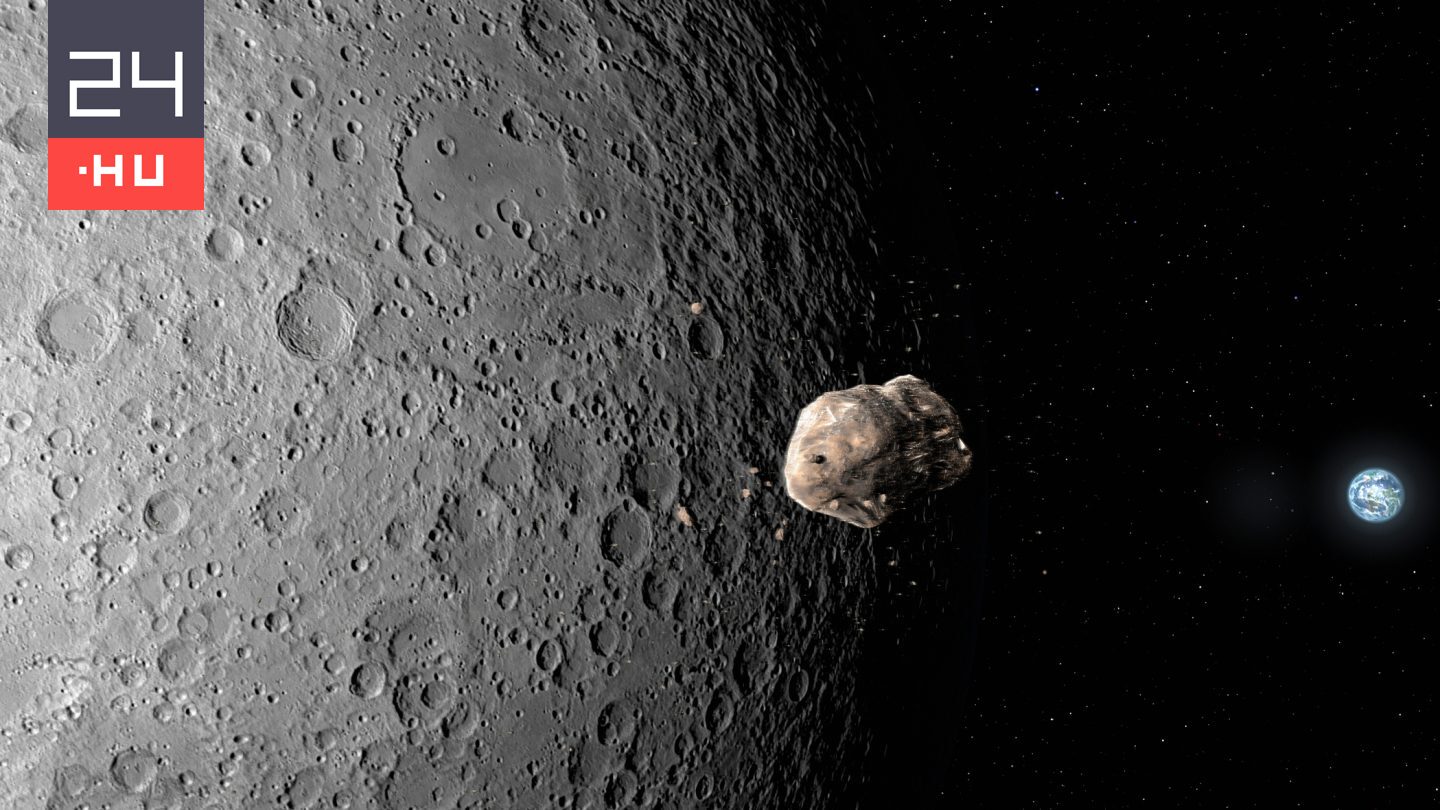 Aszteroida csapódhat a Holdba 2032-ben