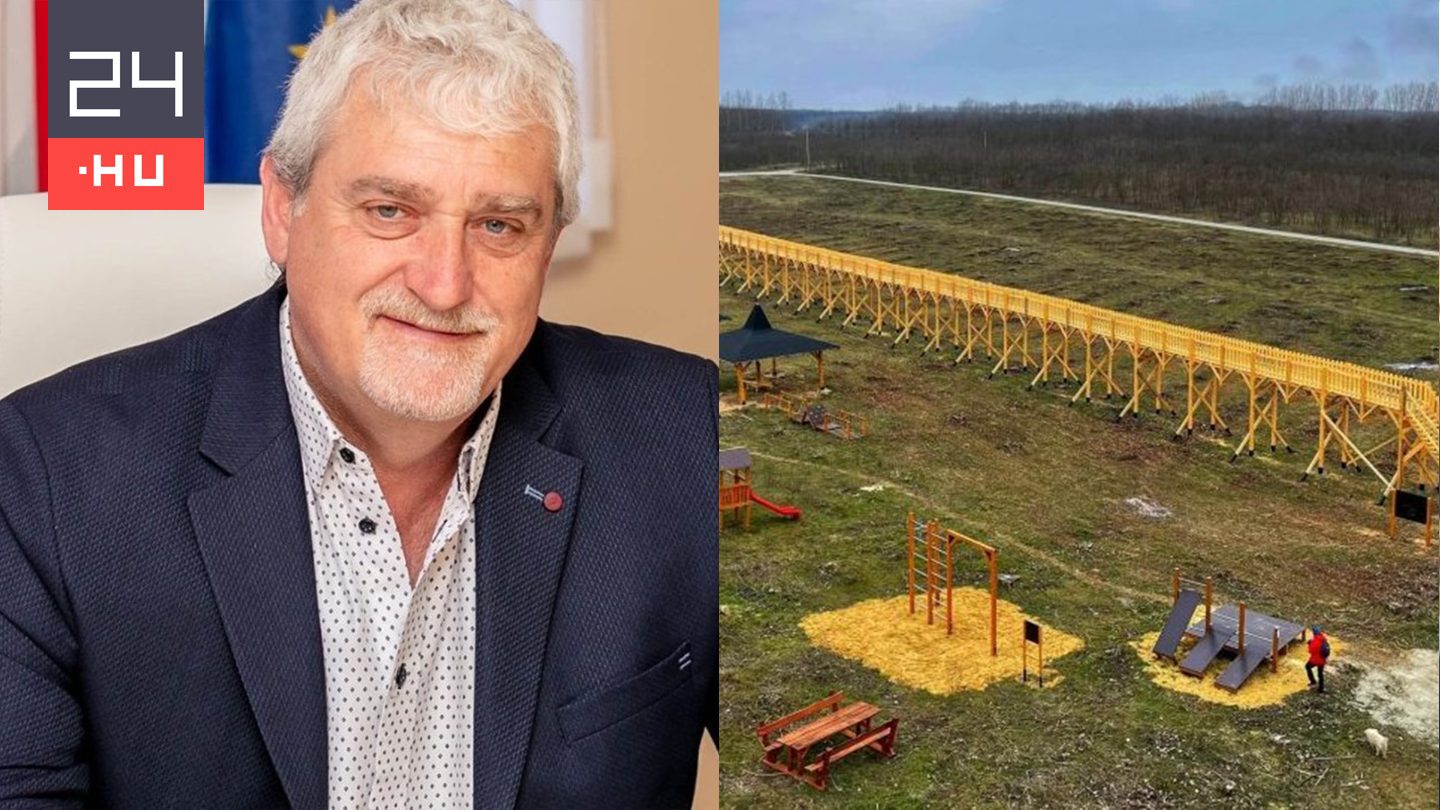 Utolértük a volt polgármestert, aki a lomb nélküli lombkoronasétány miatt lett gyanúsított