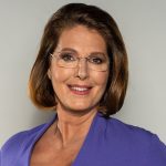 Szentpéteri Eszter, a Tények műsorvezetője.