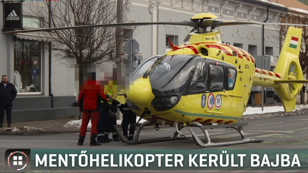Videó: mentés közben szenvedett balesetet egy mentőhelikopter