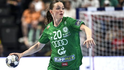 Kristina Jörgensen, a Győri Audi ETO KC játékosa.