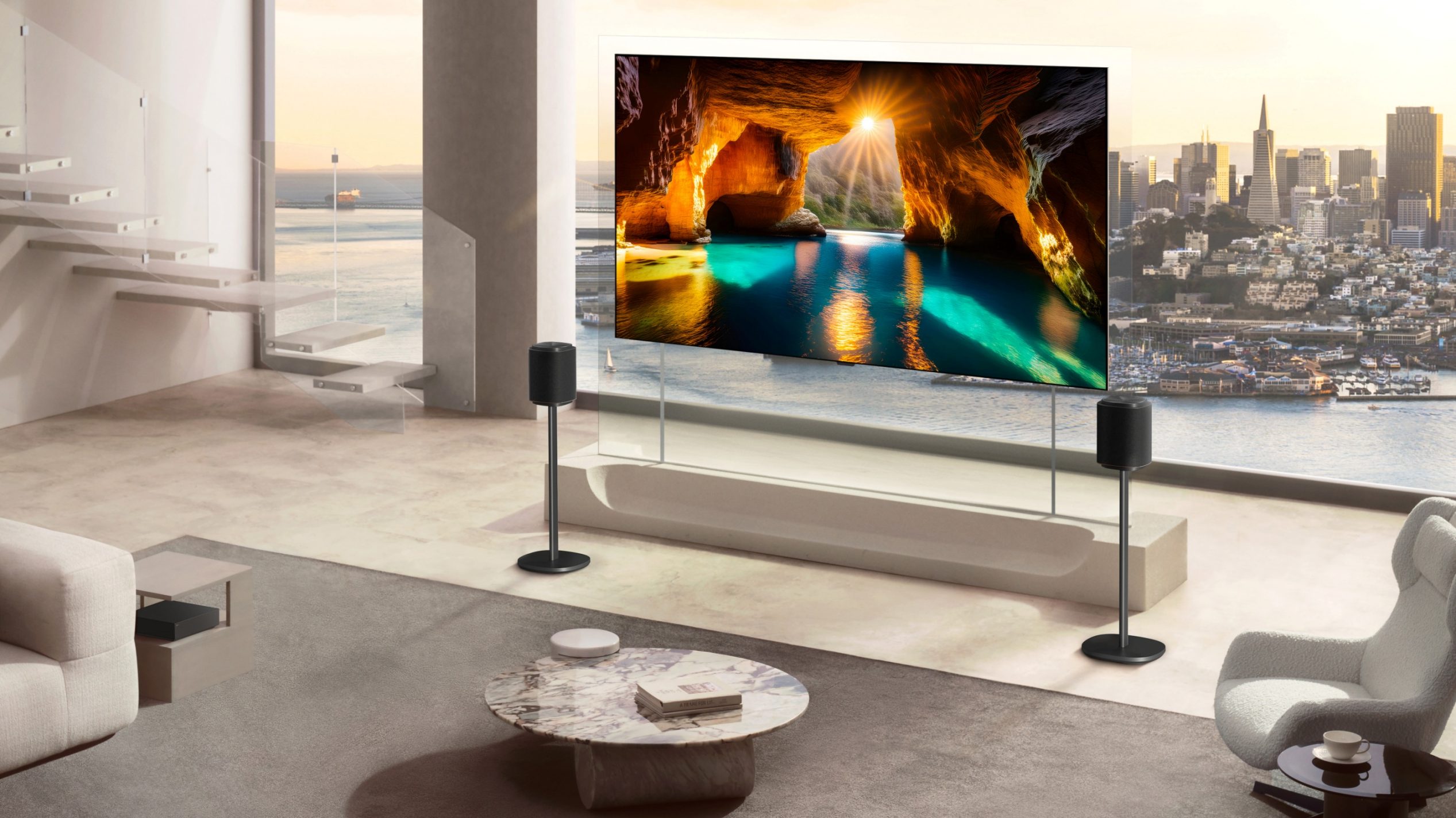 LG OLED evo W6 okostelevízió