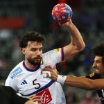 A francia Nedim Remili a 2025-ös kézilabda-világbajnokságon.