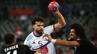 A francia Nedim Remili a 2025-ös kézilabda-világbajnokságon.