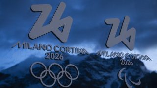 A milánói téli olimpia logója.