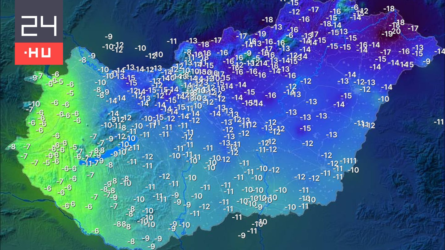 Ez volt az idei tél egyik leghidegebb éjszakája