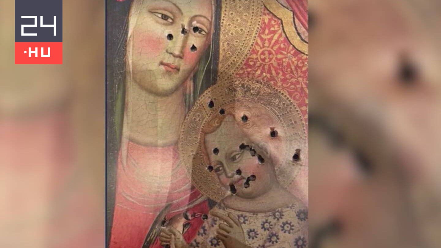 Megbírságoltak egy svájci politikust, mert céltáblaként használt egy Jézust és Máriát ábrázoló képet