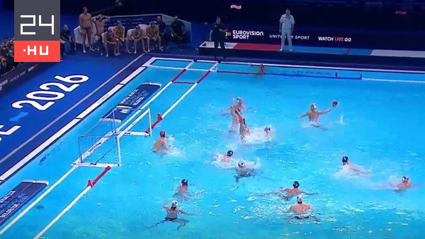 Dráma a póló-Eb-n: a VAR közbeszólt, elmaradt a szenzáció