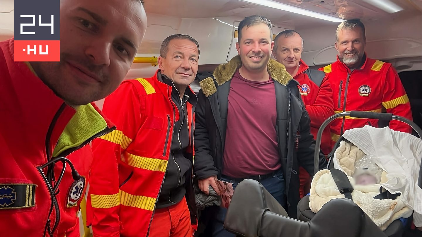 A havazás miatt az apa vezényelte le a szülést otthon