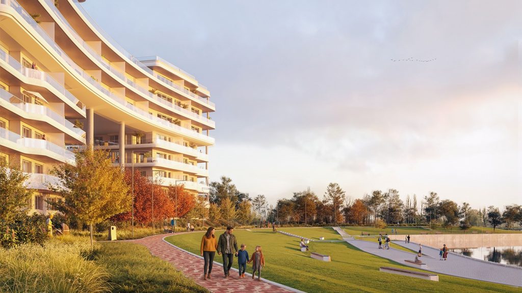 Vízpart, békés környezet, örök barátságokat adó közös terek – a Dunánál épül a családok álomotthona